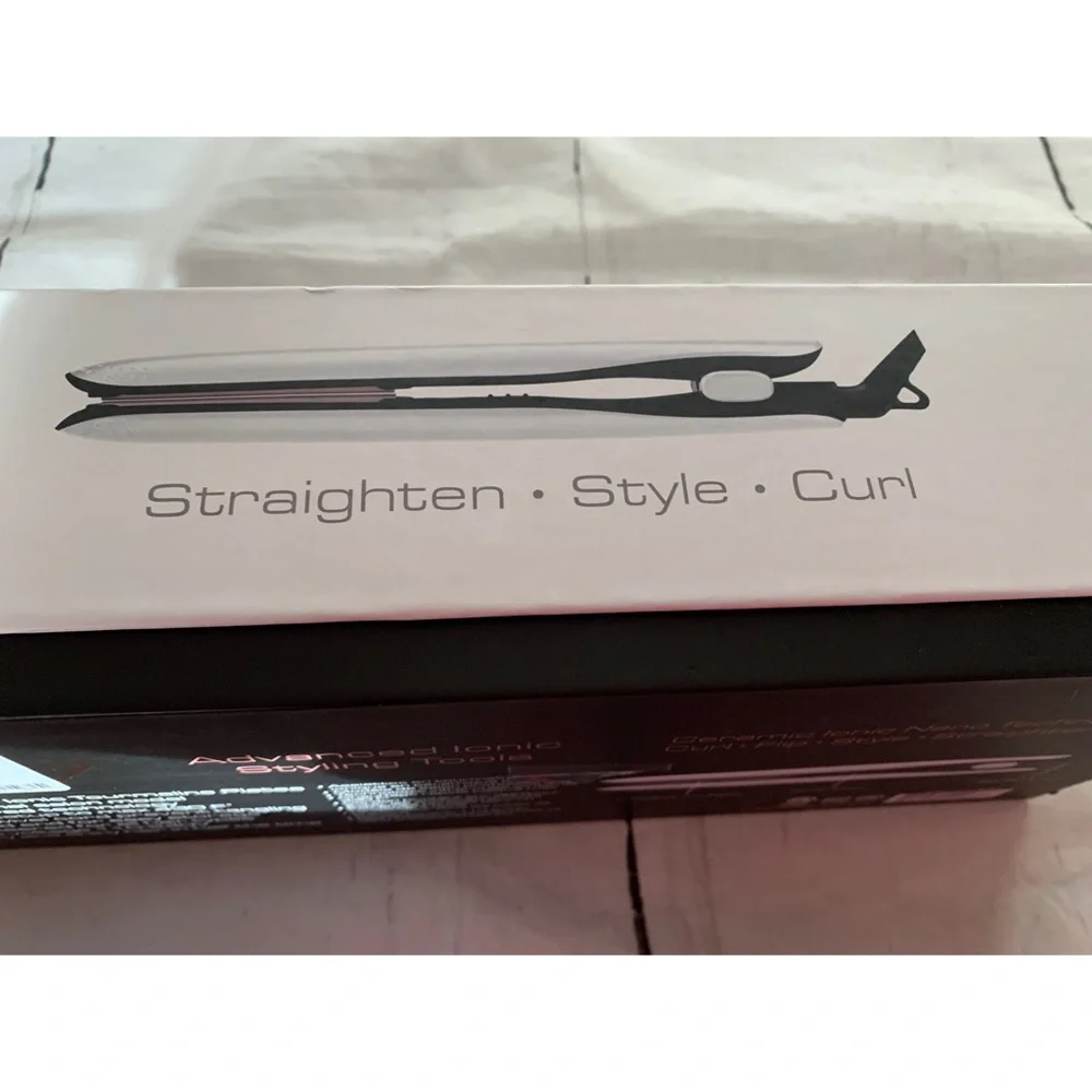 RX7 Nano Ceramic Ionic Straighten Style Curl Iron